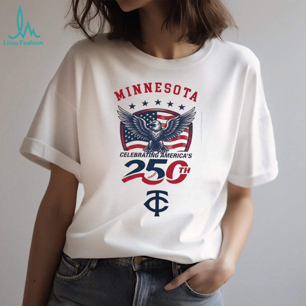 Minnesota Twins Celebrating America’s 250th Anniversary Custom Baseball Jersey T Shirt
