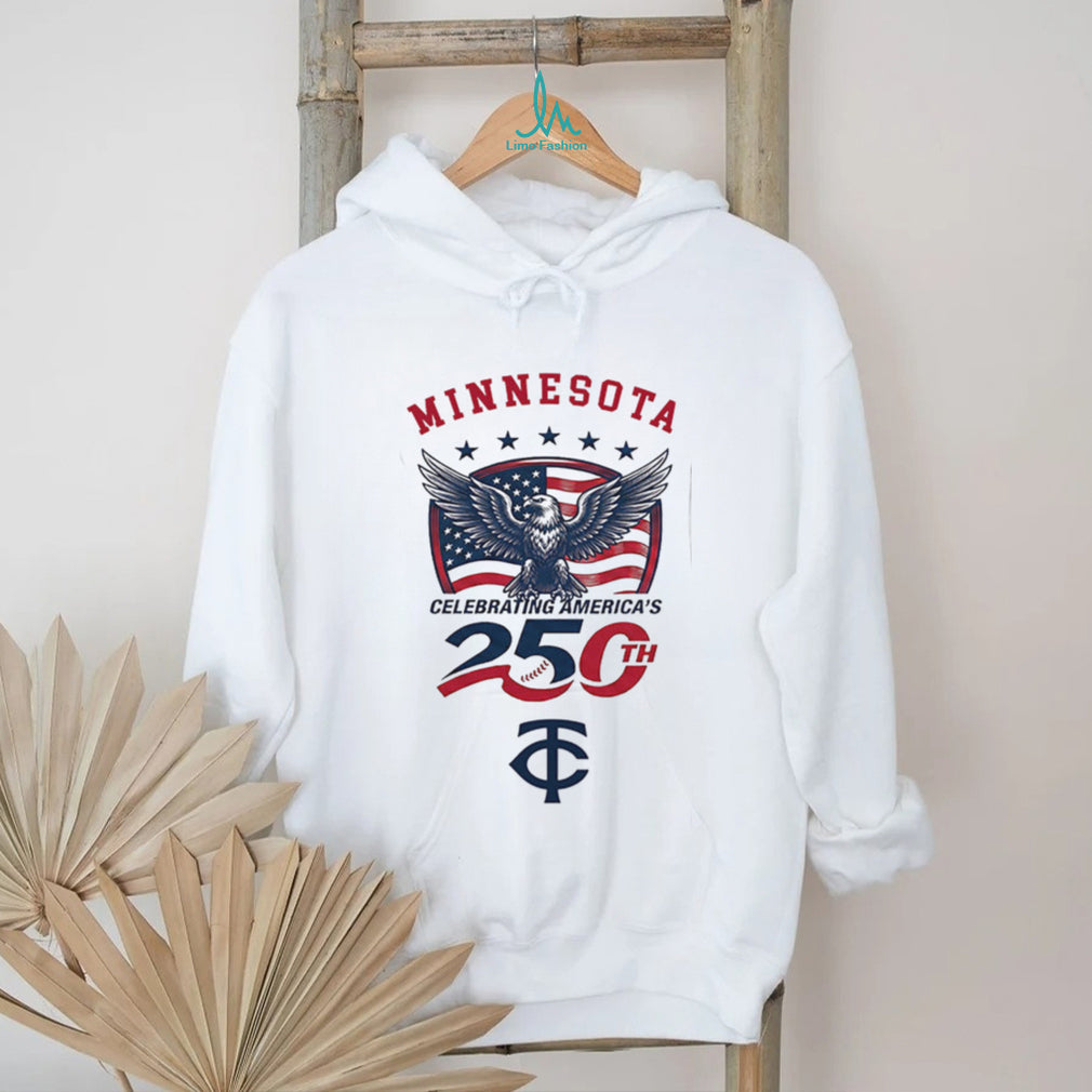 Minnesota Twins Celebrating America’s 250th Anniversary Custom Baseball Jersey T Shirt