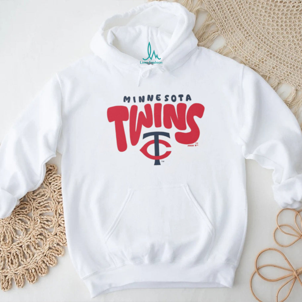 Minnesota Twins TC Logo Vintage Style Oatmeal Heather T shirt