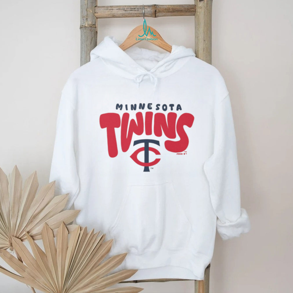 Minnesota Twins TC Logo Vintage Style Oatmeal Heather T shirt