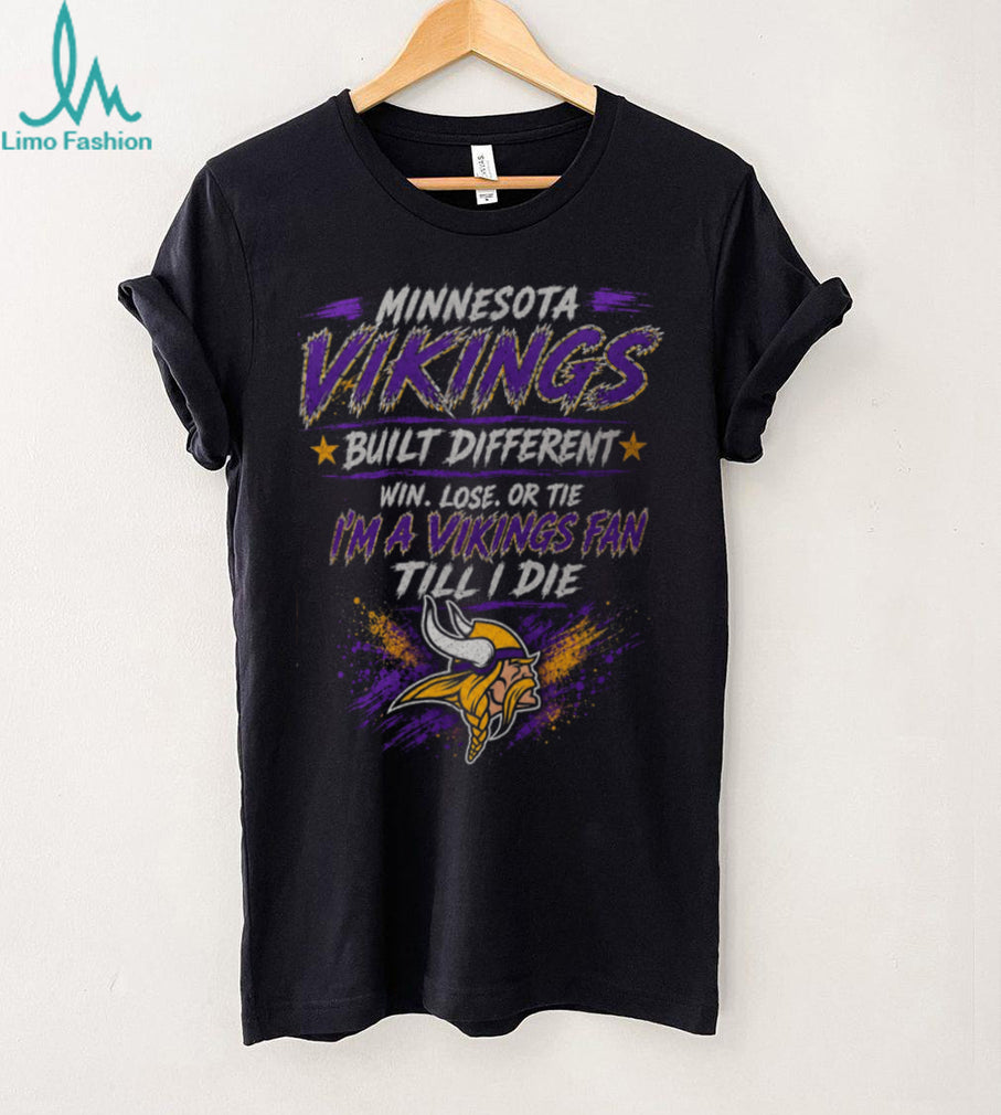 Minnesota Vikings Football Team Logo Built Different Shirt
