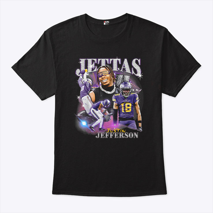 Minnesota Vikings Justin Jefferson Jetta T Shirt