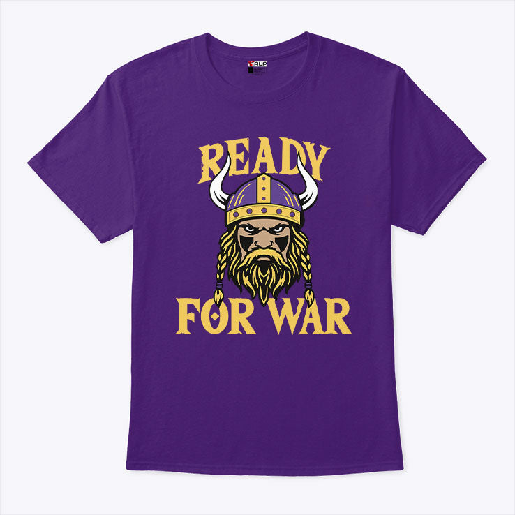 Minnesota Vikings Ready For War T Shirt