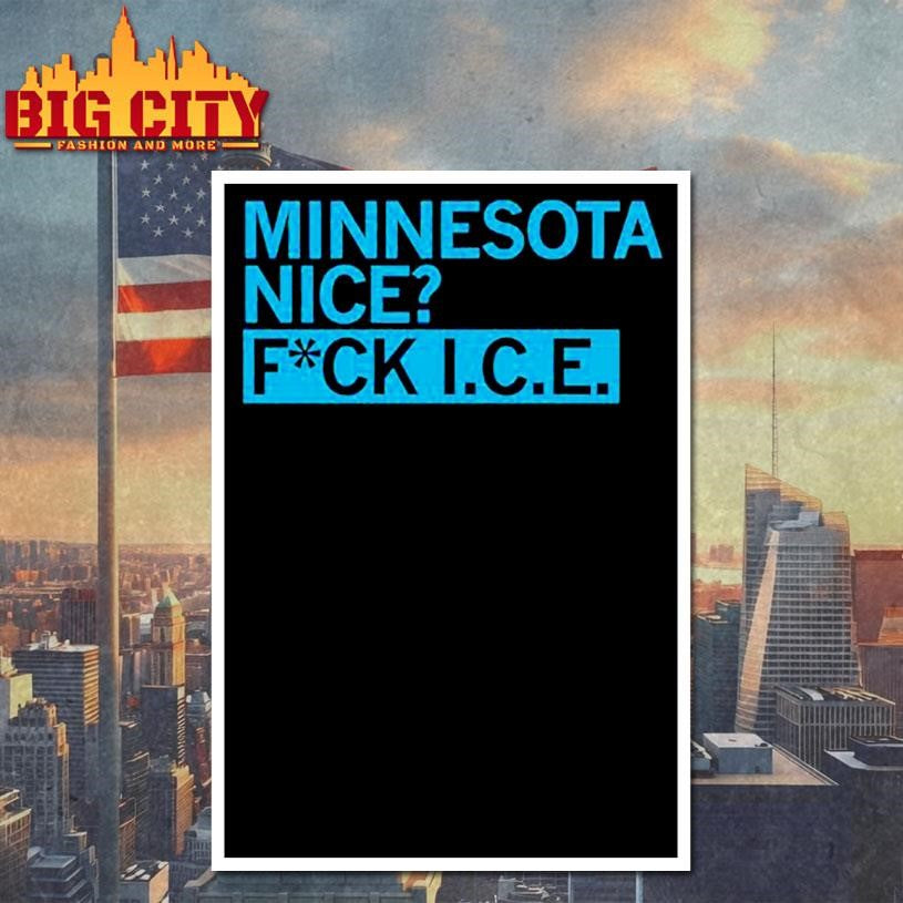 Minnesota nice fuck ice shirt