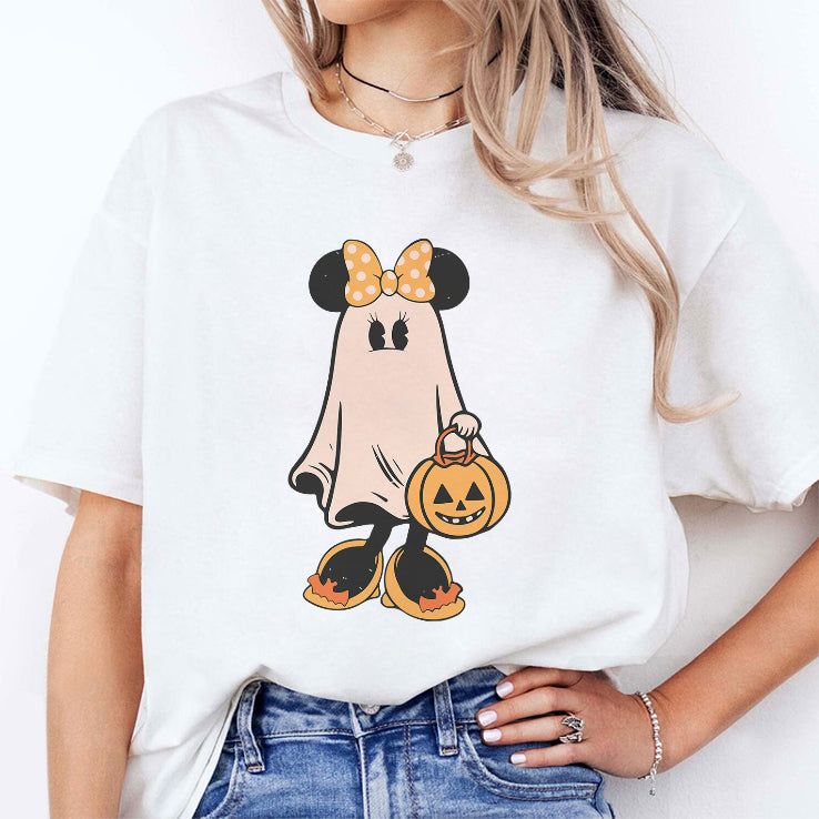 Minnie Halloween Couple T Shirt