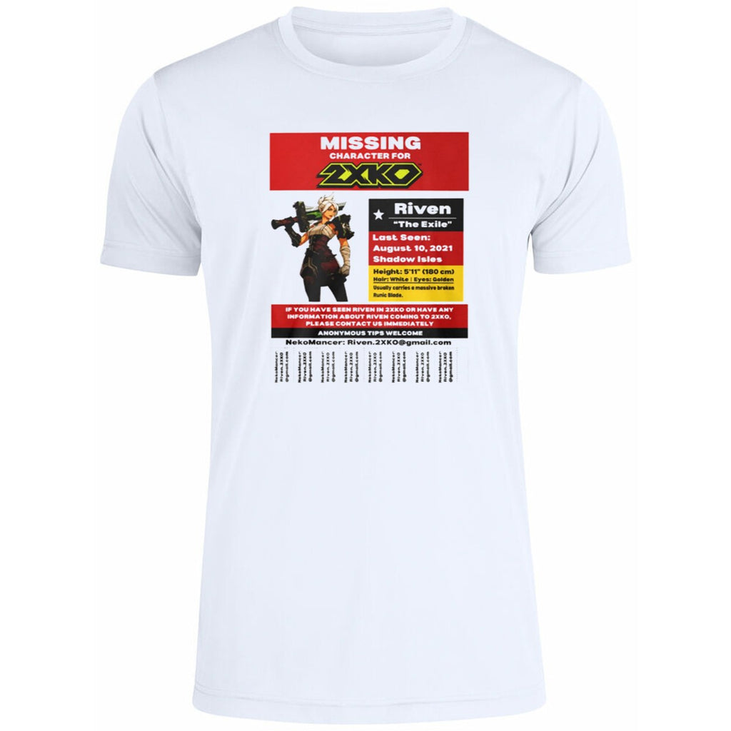 Missing Character For 2XKO Shirt