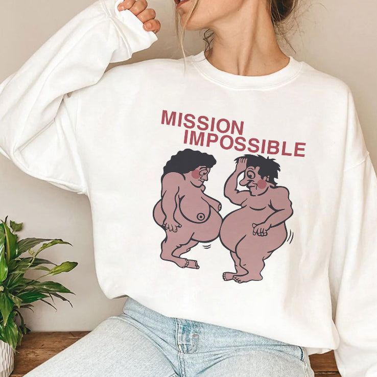 Mission Impossible Joke Comic People T Shirt