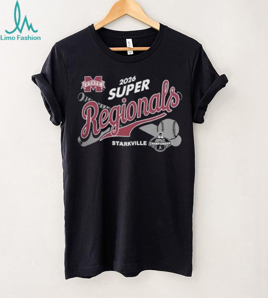 Mississippi State Bulldogs 2026 Super Regionals Gainesville Softball STARKVILLE T Shirt