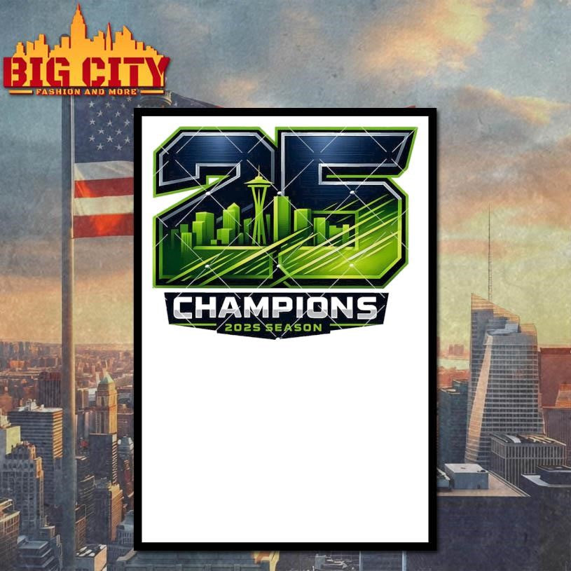Mock25 Champions Seattle Skyline Shirt