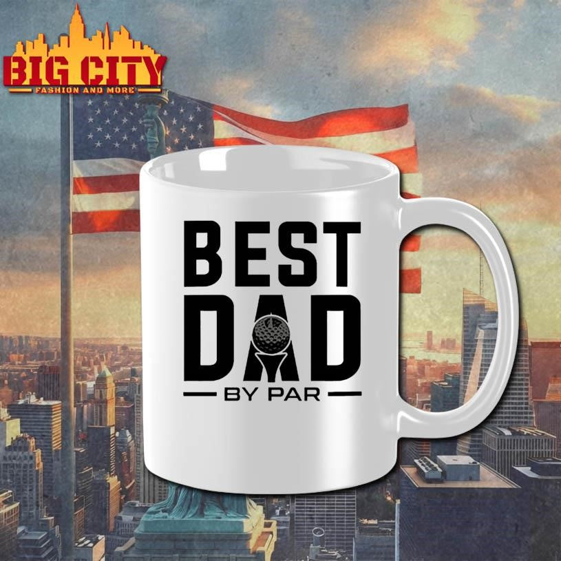 Modern golf best dad by par shirt