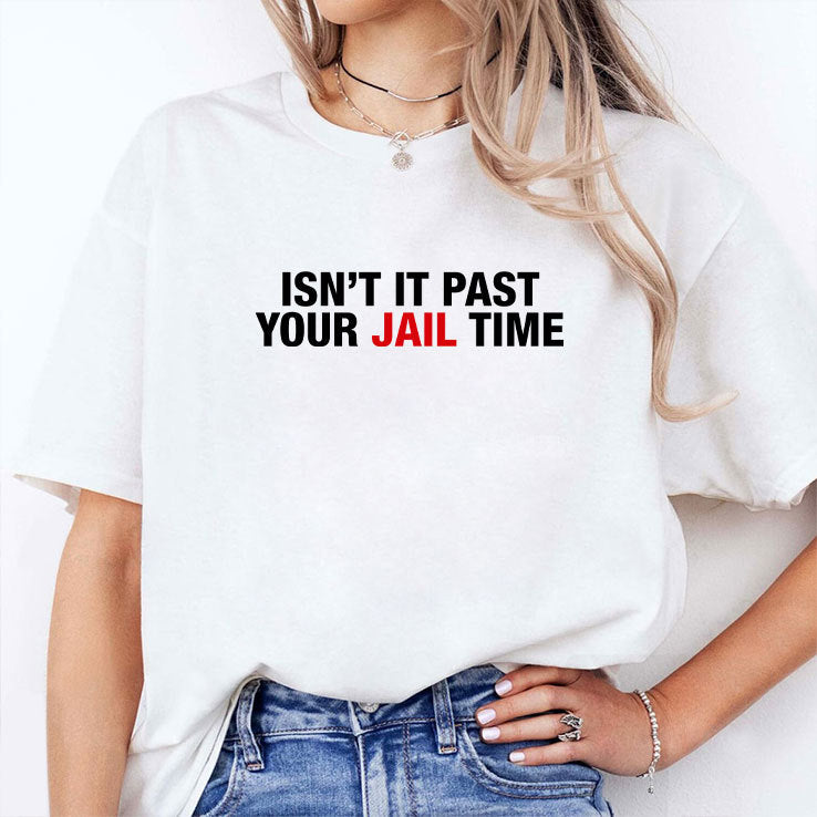 Jimmy Kimmel’s Wife Isn’t It Past Your Jail Time Anti Trump Shirt