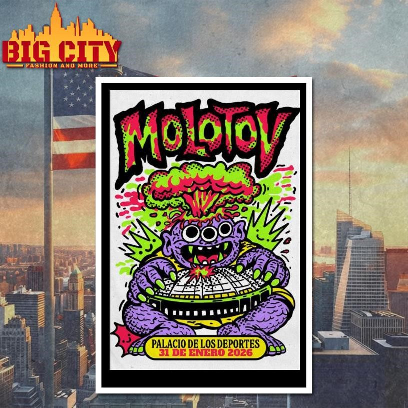 Molotov Mexico City 1-31-2026 Poster Shirt