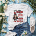 Monkey when I gave a fuck I was taken for granted but when I said fuck it I become the bad guy shirt