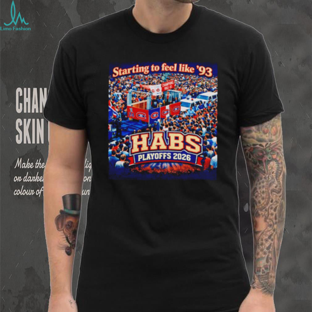 Montreal Canadiens Habs NHL Playoffs 2026 Stanley Cup 1993 Retro Vintage Men Women Fans T Shirt