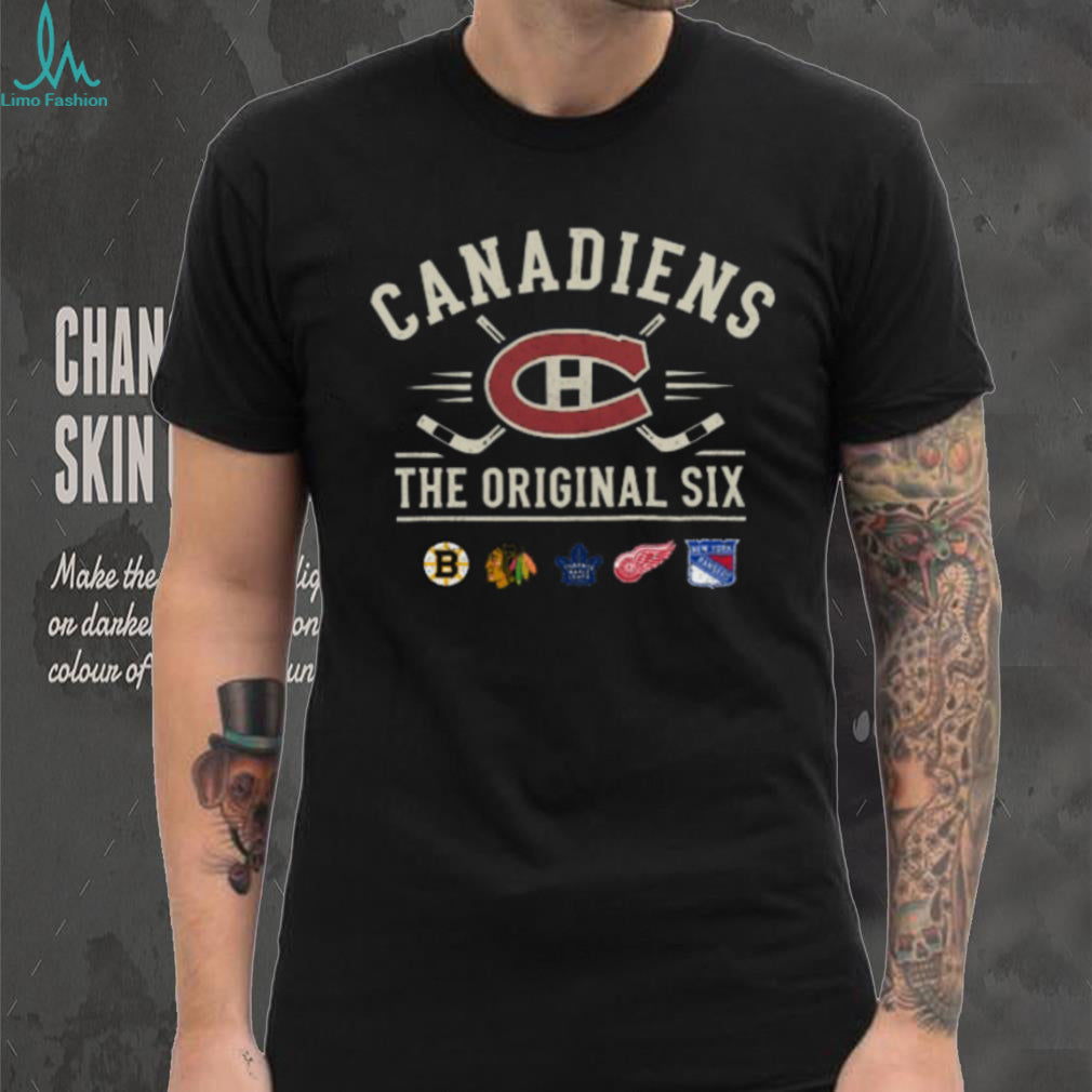 Montreal Hockey Original Six Vintage Classic Sports T Shirt