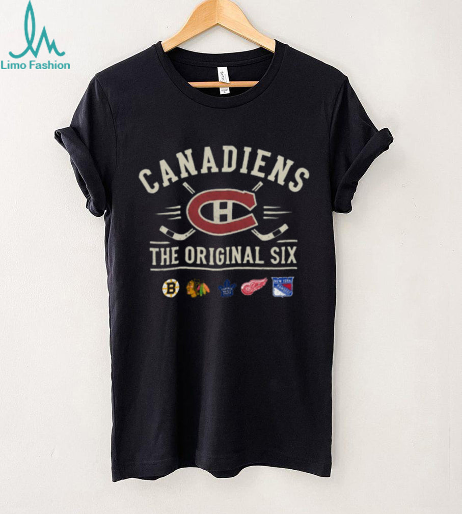 Montreal Hockey Original Six Vintage Classic Sports T Shirt