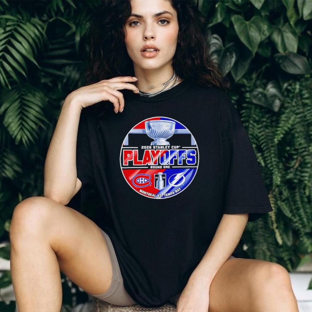 Montreal vs Tampa Bay 2026 Stanley Cup Playoffs Round 1 Matchup T Shirt