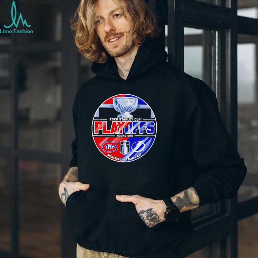 Montreal vs Tampa Bay 2026 Stanley Cup Playoffs Round 1 Matchup T Shirt