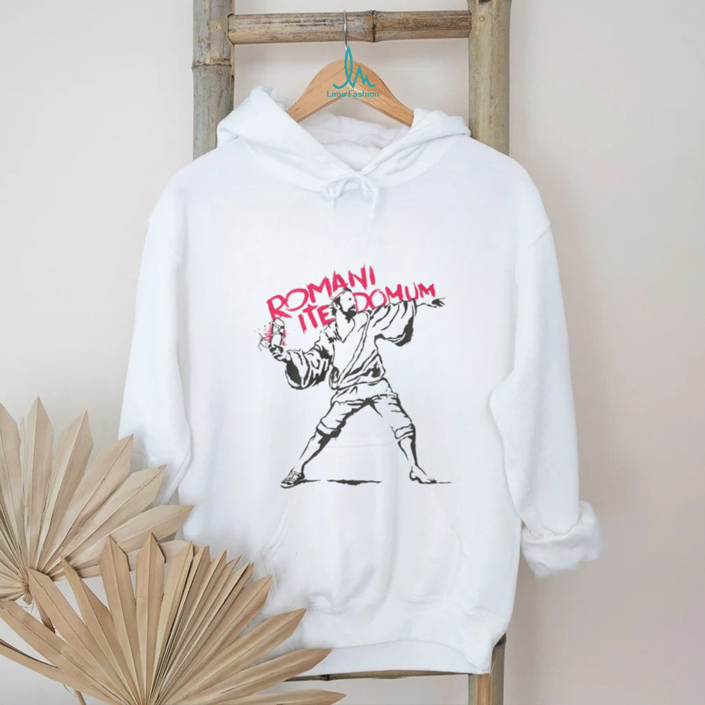 Monty Python Life of Brian “Romani Ite Domum” Graffiti T Shirt