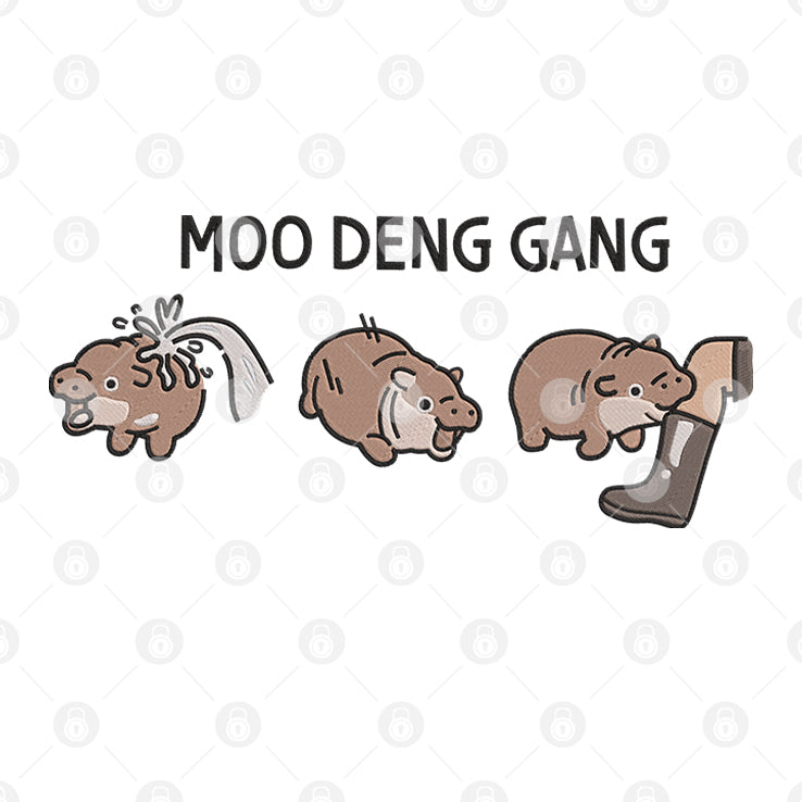 Moo Deng Gang T Shirt