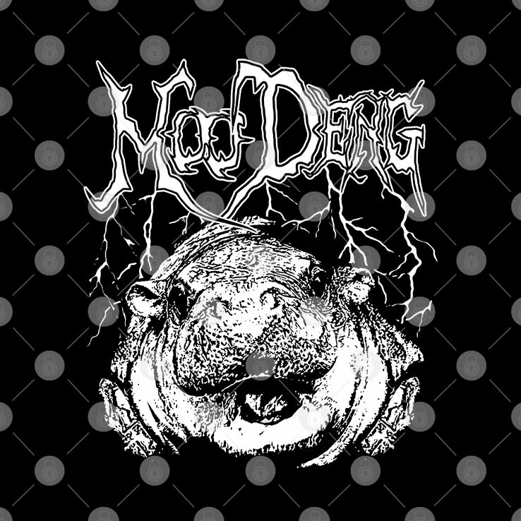 Moo Deng Metal T Shirt