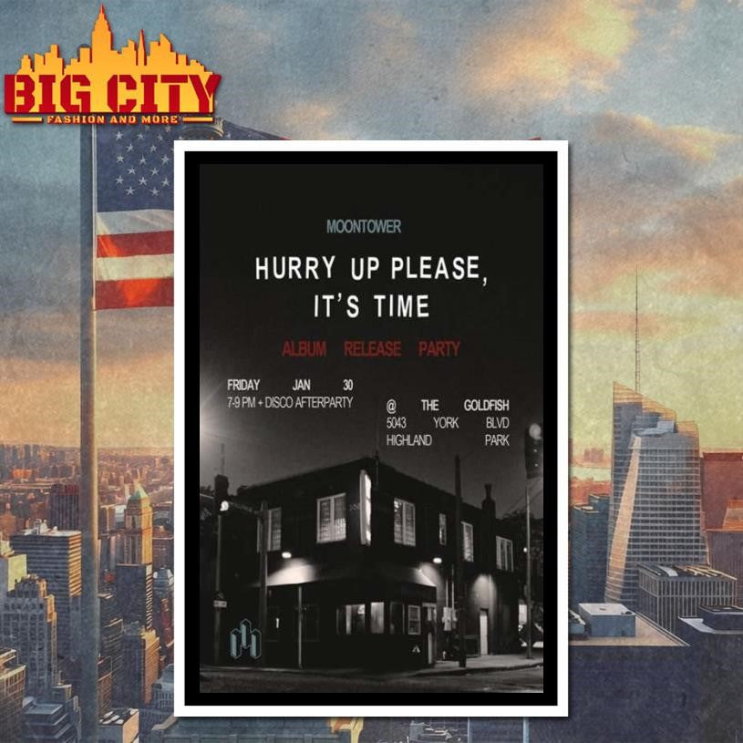 Moontower January 30 2026 The Goldfish Highland Park, CA Poster Shirt