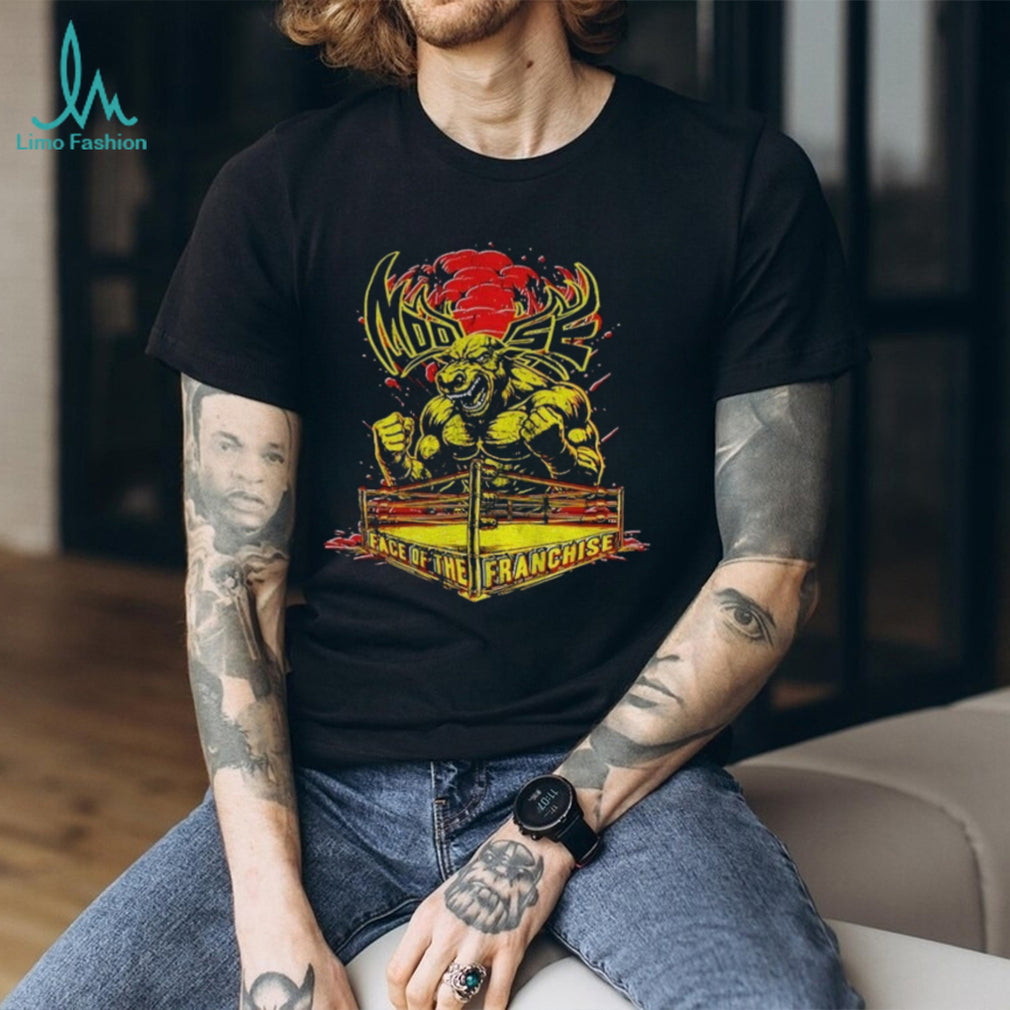 Moose Rage Face of the Franchise Wrestling Vintage Graphic T Shirt