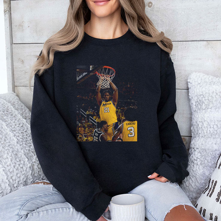 Morez Johnson Dunk Basketball T Shirt