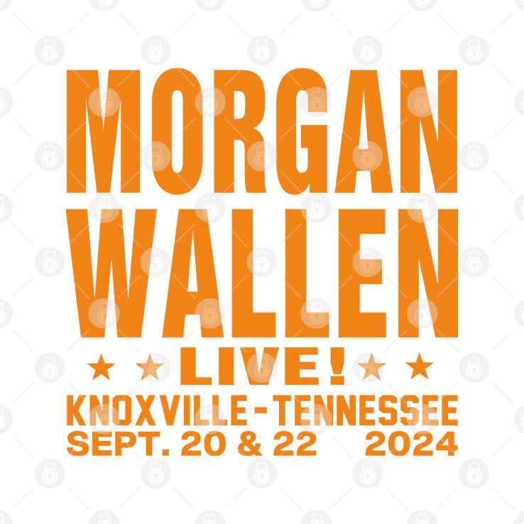 Morgan Wallen Neyland Knoxville Tennessee T Shirt