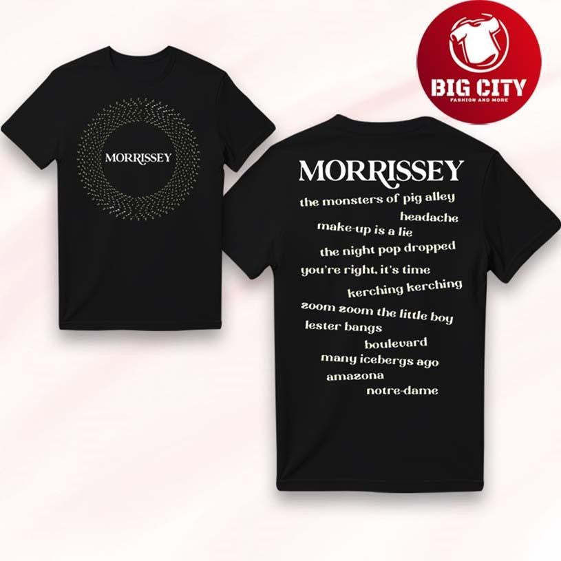 Morrissey Make-up is a Lie Zoetrope Two Sided Shirt