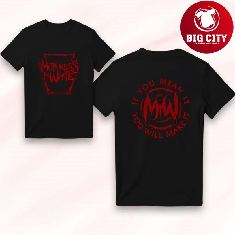 Motionless In White Keystone Two Sided Shirt