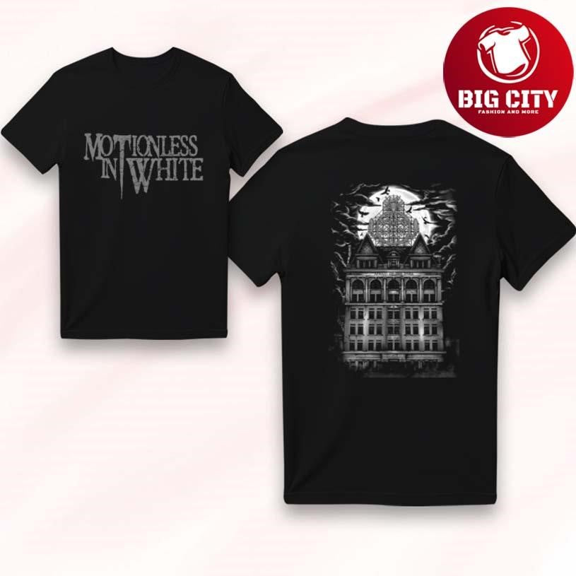 Motionless In White Throwback Logo Limited Two Sided Shirt