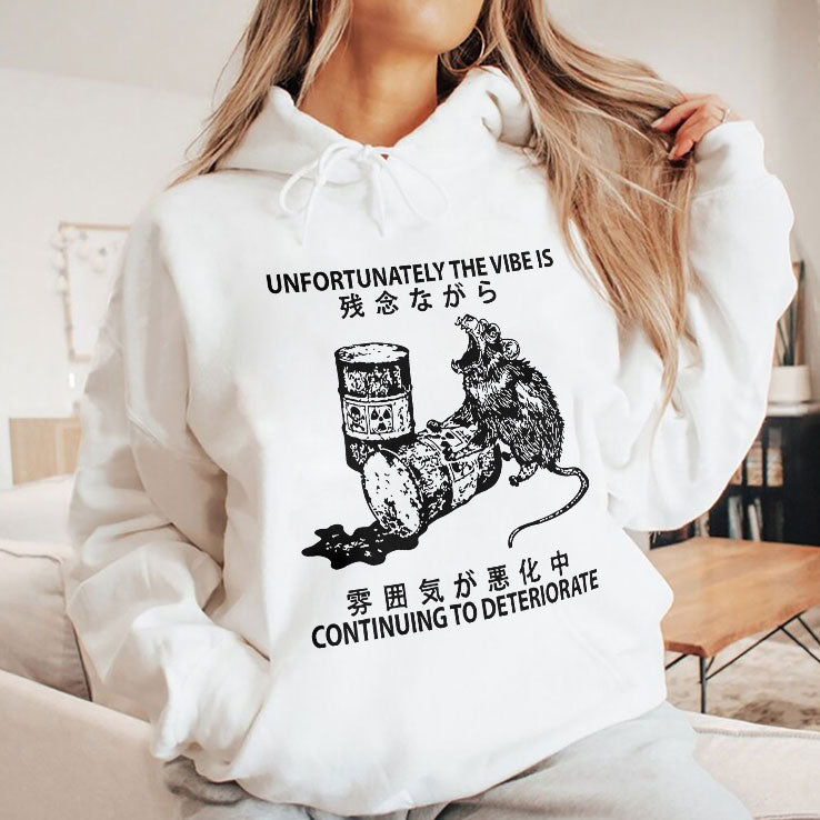 Mouse Unfortunately The Vibe Is Continuing To Deteriorate T Shirt