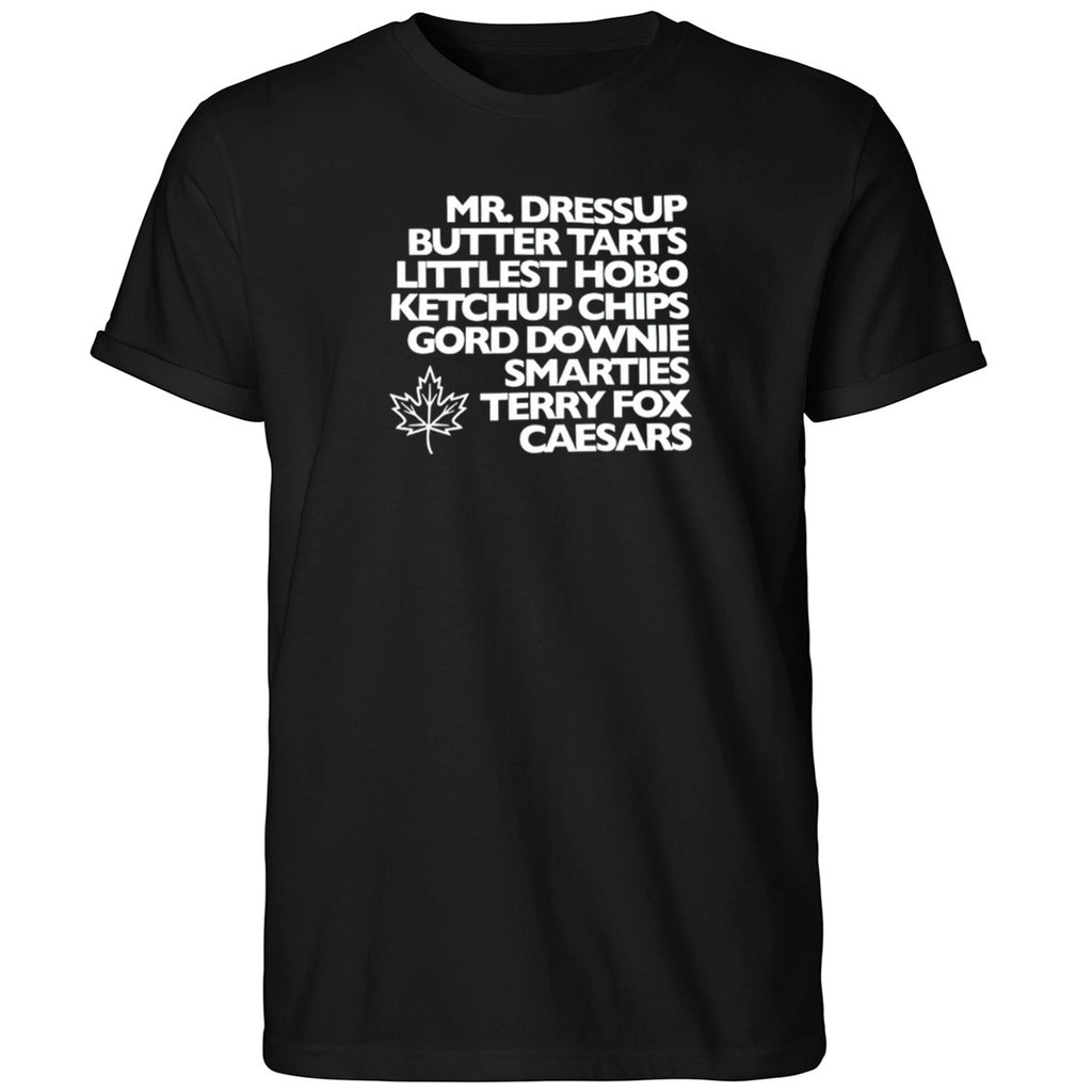 Mr Dressup Butter Tarts Littlest Hobo Ketchup Chips Gord Downie Shirt