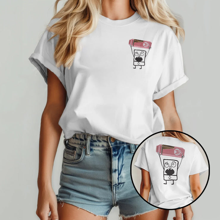 Muha Pink Doodlebob T Shirt