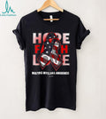 Multiple Myeloma Awareness Hope Faith Love American Flag Ribbon T Shirt