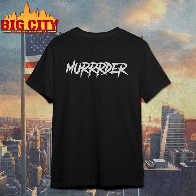 Murrrder Fake Glitter Effect Shirt
