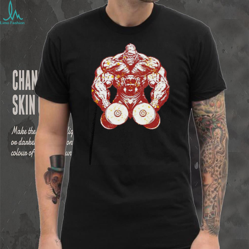 Muscles in Progress Angry Panda Lifting T Shirt