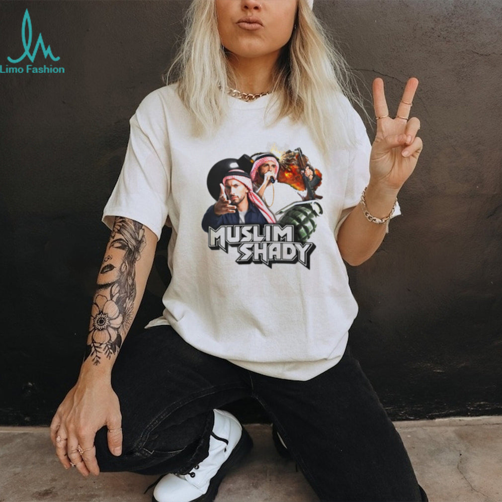 Muslim Shady Eminem Parody Graphic T Shirt