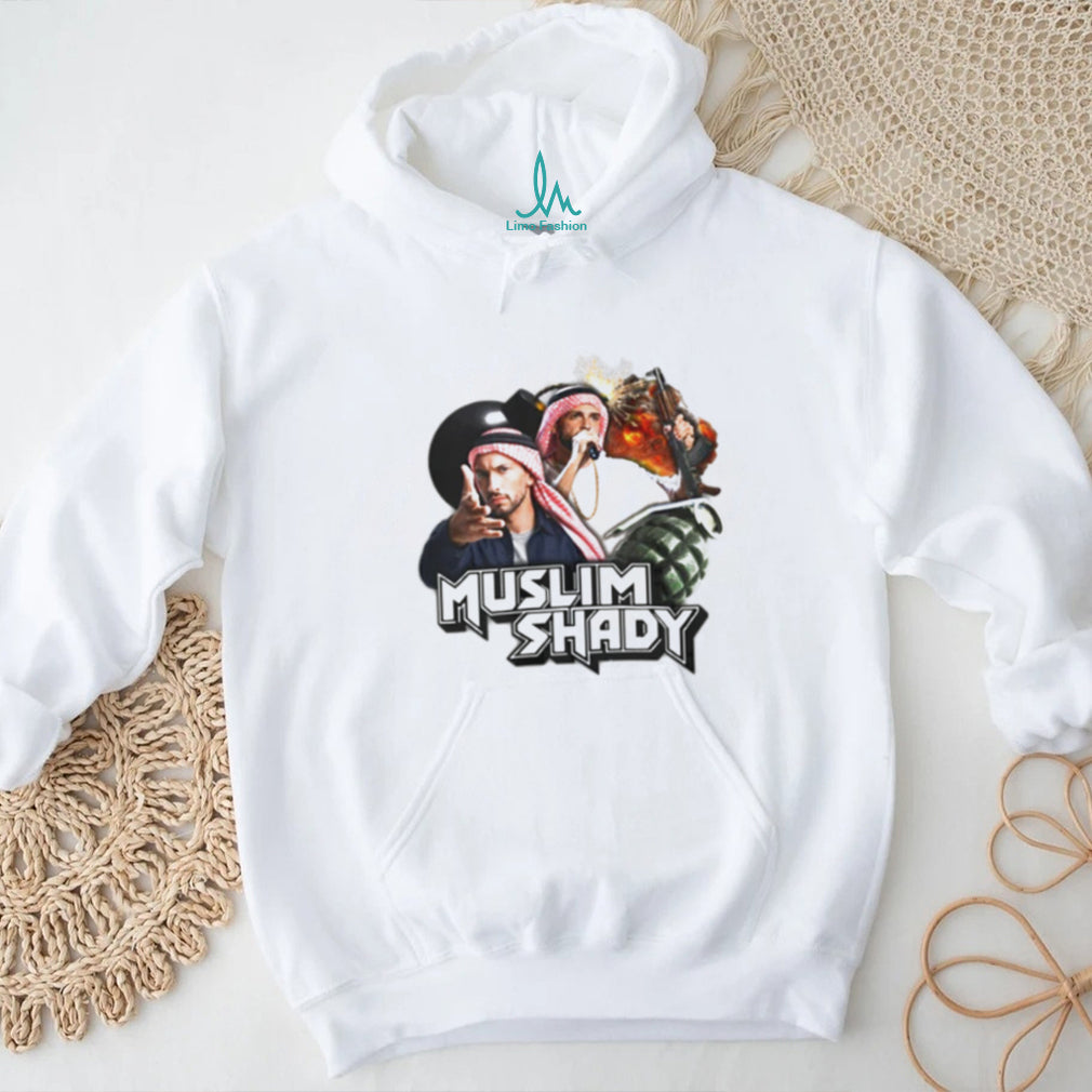 Muslim Shady Eminem Parody Graphic T Shirt
