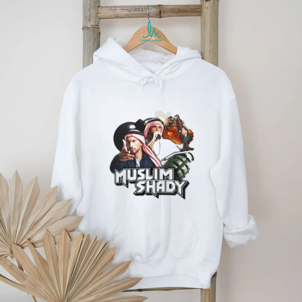 Muslim Shady Eminem Parody Graphic T Shirt
