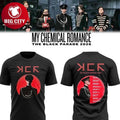 My Chemical Romance 2026 The Black Parade Schedule Tour Two Sided Shirt
