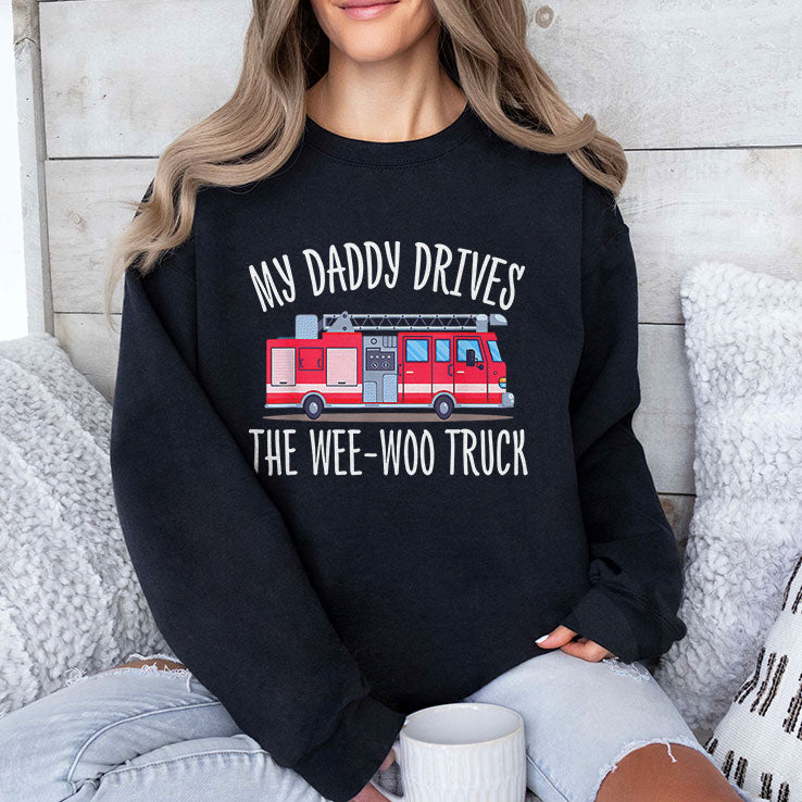 My Daddy Drives The Wee-Woo Truck T Shirt