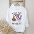 My kids laugh because they think I’m crazy I laugh Simpson shirt
