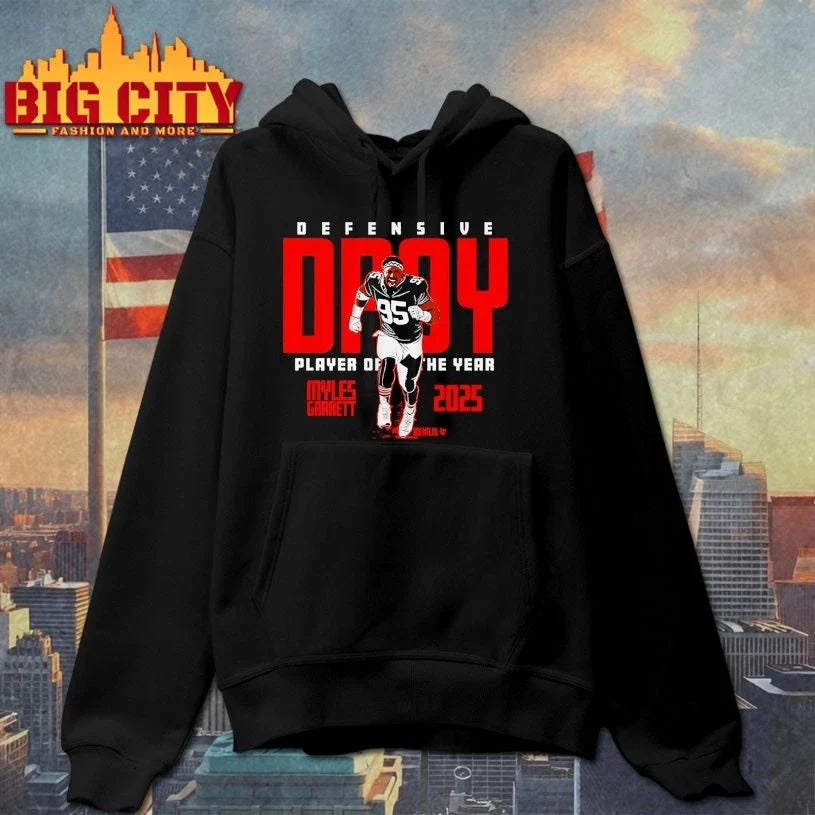 Myles Garrett 2025 Defensive Player of the Year T-Shirt