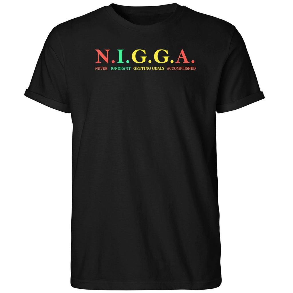 N.I.G.G.A Never Ignorant Getting Goals Accomplished Shirt