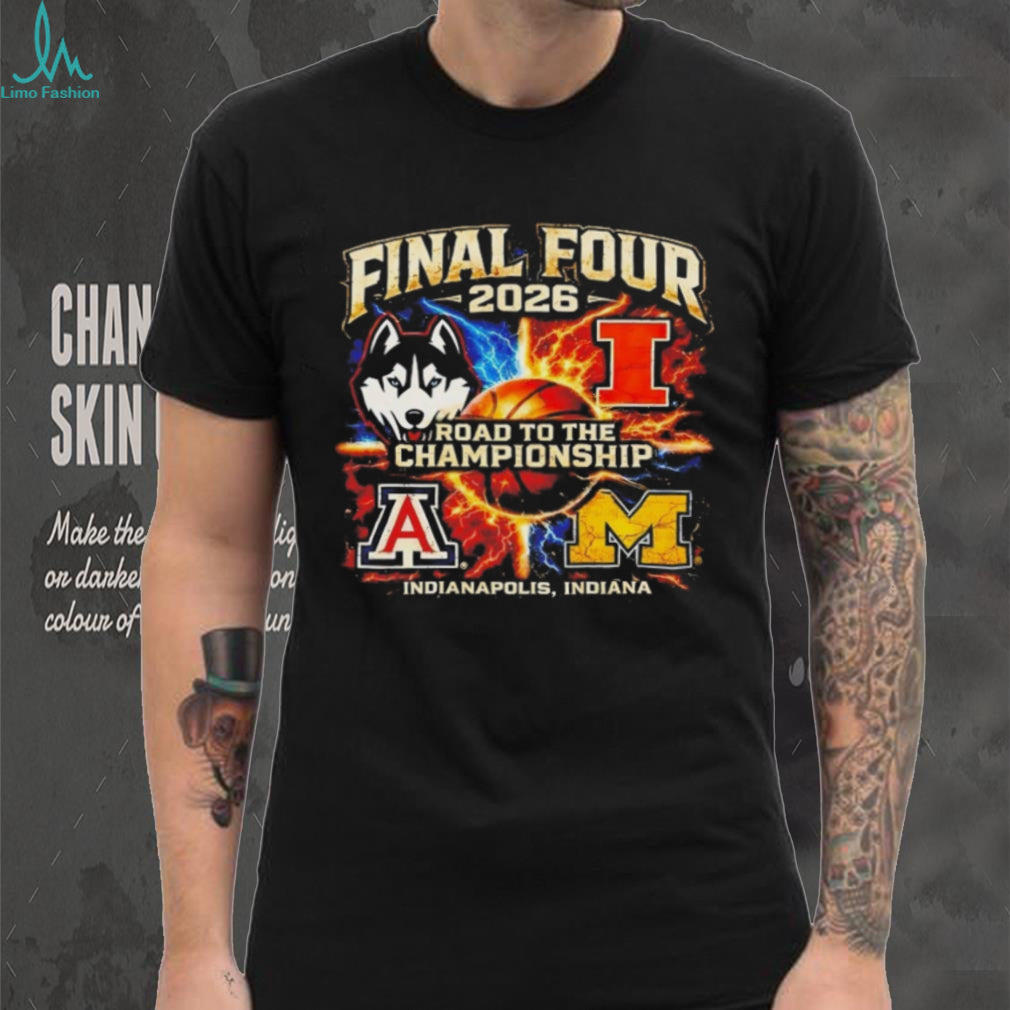 NCAA Final Four 2026 Indianapolis Road To The Championship T Shirt