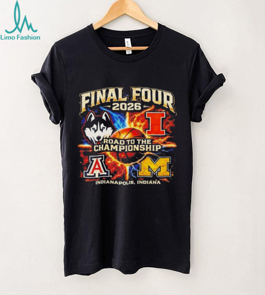 NCAA Final Four 2026 Indianapolis Road To The Championship T Shirt
