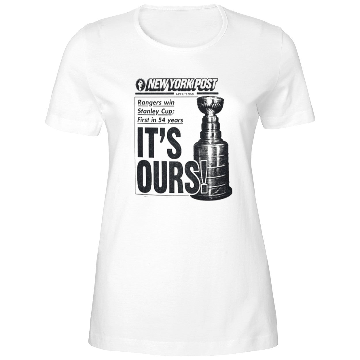 NY Post Rangers win 1994 Stanley Cup Shirt