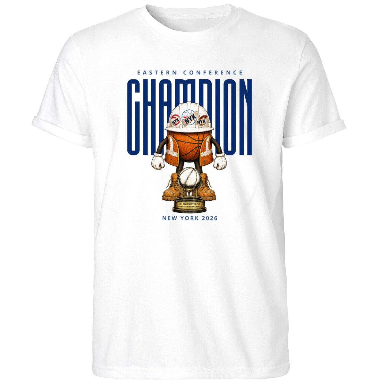 NYK 2026 Eastern Conference Champion The Bob Cousy Trophy Shirt